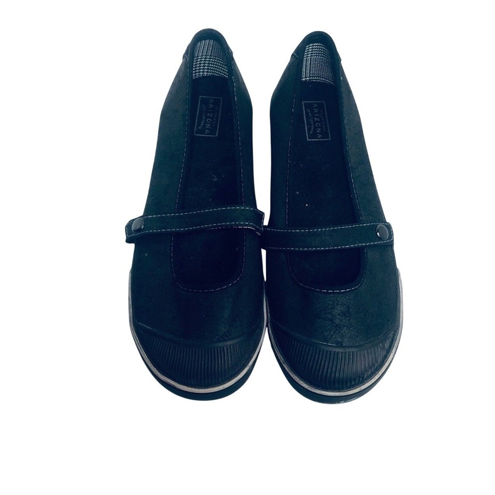 Arizona women's Mary Jane's black rubber toe 10M